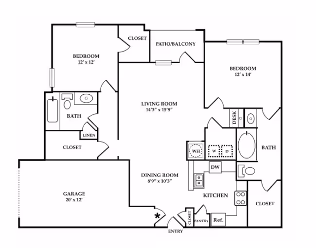 The Berkshire 7106 floor plan
